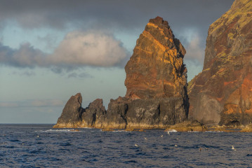 Azores, rocks at São Jorge