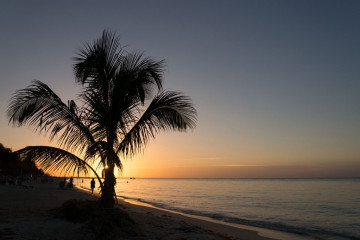 Mexico, Cozumel, Sunset