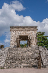 Mexico, Cozumel, Maya Pyramide