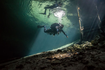 Mexico, Tulum, Cenote Dreamgate