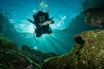 Mexico, Tulum, Cenote