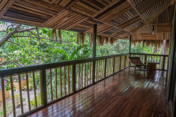 Philippines, Moalboal, Bungalow Veranda