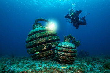 Mexico, Isla Mujeres, Musa Museum Subaquatico