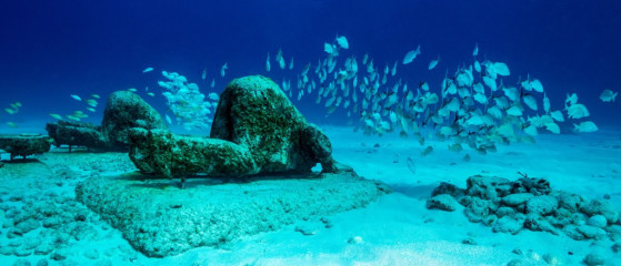 Mexico, Isla Mujeres, Musa Museum Subaquatico