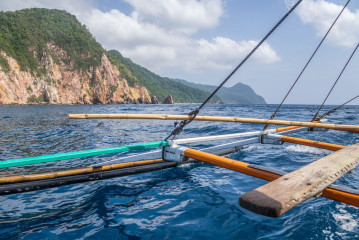 Philippines, Calayan Islands, Boat