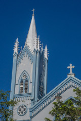 Philippines, Palawan, Puerto Princesa, church