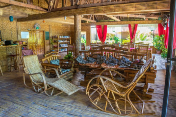 Philippines, restaurant Pintuyan Island dive resort