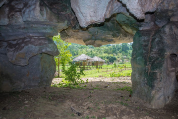 Philippines, Palawan, limestone cave