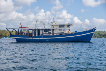 Philippines, Puerto Princessa, "Dschubba", Safari Boat Tubbataha