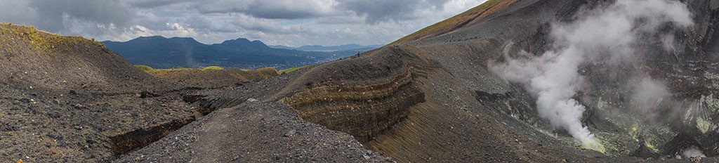 Crater of Mt. Lokon, Manado, Indonesia