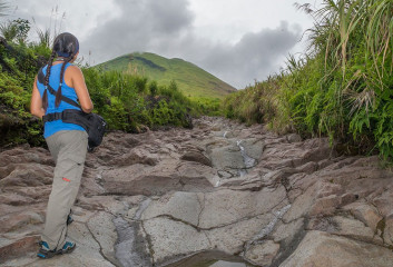 Trail to Mt. Lokon, Manado, Indonesia