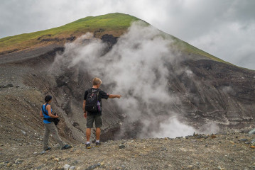 Crater of Mt. Lokon, Manado, Indonesia