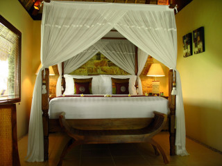 Indonesia, Bali, Room at Alam Anda Resort