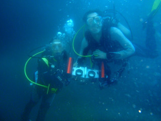 Philippines, Malapascua, Mathias and Tweet Weck Diving
