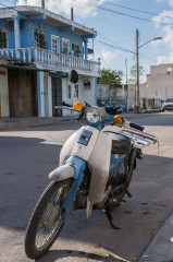 Mexico, Cozumel, Motorcycle
