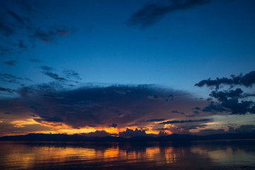 Philippines, Moalboal, Sunset