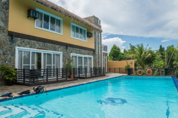 Philippines, Moalboal, Resort Pool