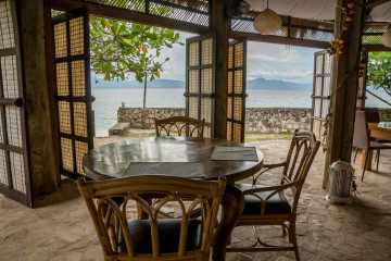 Philippines, Moalboal, Resort Restaurant