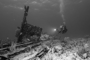 Mexico, Isla Mujeres, Small Wreck