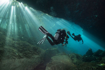 Mexico, Tulum, Cenote Chac Mool
