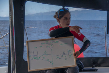 Azores, dive map Urzelina Caves