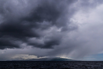 Azores, Faial, island panorama