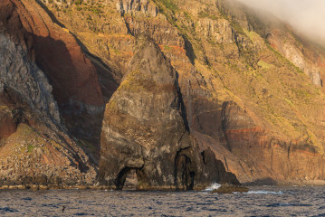 Azores, rocks at São Jorge
