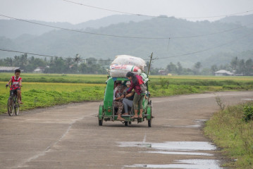 Philippines, Santa Ana, Tricycle