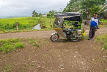 Philippines, Santa Ana, Tricycle Driver