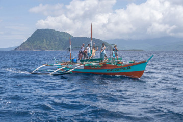 Philippines, Calayan Islands, WWF Boat, Whale watching