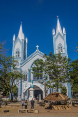 Philippines, Palawan, Puerto Princesa, church