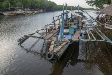 Philippines, Palawan, fisher boats