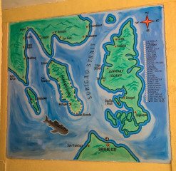 Philippines, dive map Pintuyan Island