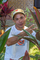 Philippines, gardener, Pintuyan Island