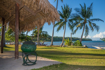 Philippines, bungalow, Ticao Island beach