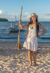 Philippines, broom ride, Ticao Island