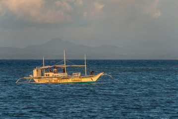 Philippines, bangka boat, Ticao Island