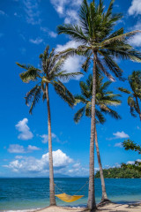Philippines, hang mat, Ticao Island beach