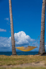 Philippines, hang mat, Ticao Island beach