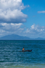 Philippines, bangka boat, Ticao Island beach