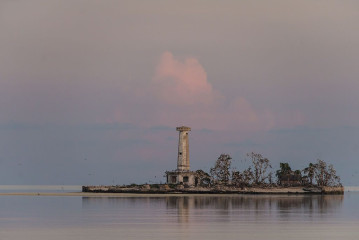 Philippines, lighthouse, Tubbataha reef