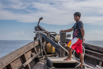 Philippines, "Dschubba" crew, Safari Boat Tubbataha