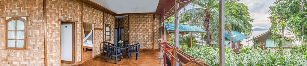 Standard Bungalow, Seabreeze Resort, Bunaken Island, Manado, Indonesia