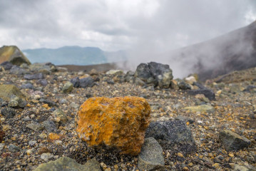 Lava Rock at Mt. Lokon, Manado, Indonesia