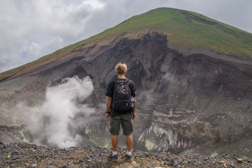 Crater of Mt. Lokon, Manado, Indonesia