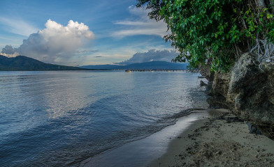 View from Seabreeze Resort, Bunaken Island, Manado, Indonesia
