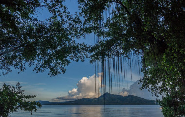 View from Seabreeze Resort, Bunaken Island, Manado, Indonesia