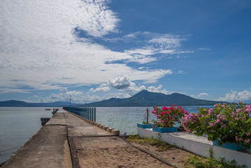 Dock, Bunaken Island, Manado, Indonesia