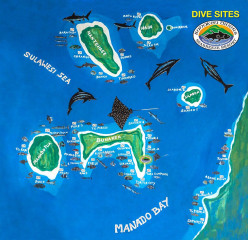 Dive Sites, Seabreeze Resort, Bunaken Island, Manado, Indonesia