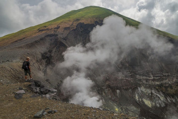Crater of Mt. Lokon, Manado, Indonesia